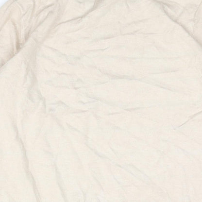 Womens UK Size S CC Beige Pullover Jumper