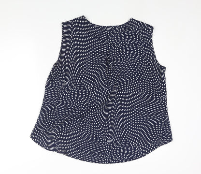 Womens UK Size 20 Saloos Blue Camisole Blouse