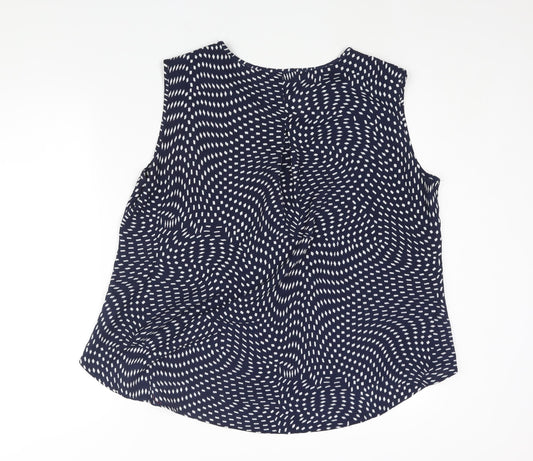 Womens UK Size 20 Saloos Blue Camisole Blouse