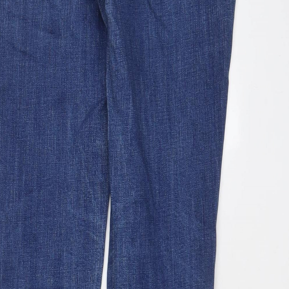 BetweeN Womens Blue Cotton Skinny Jeans Size 30 in L28 in Regular Zip