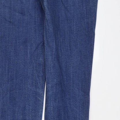 BetweeN Womens Blue Cotton Skinny Jeans Size 30 in L28 in Regular Zip