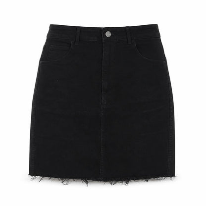 Womens UK Size 8 H&M A-Line Denim Skirt