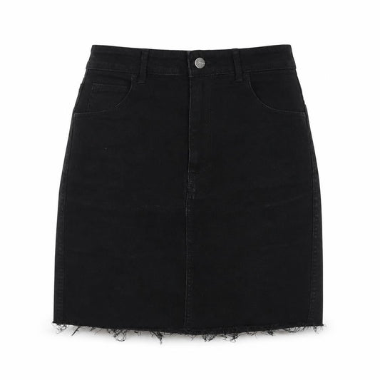 Womens UK Size 8 H&M A-Line Denim Skirt
