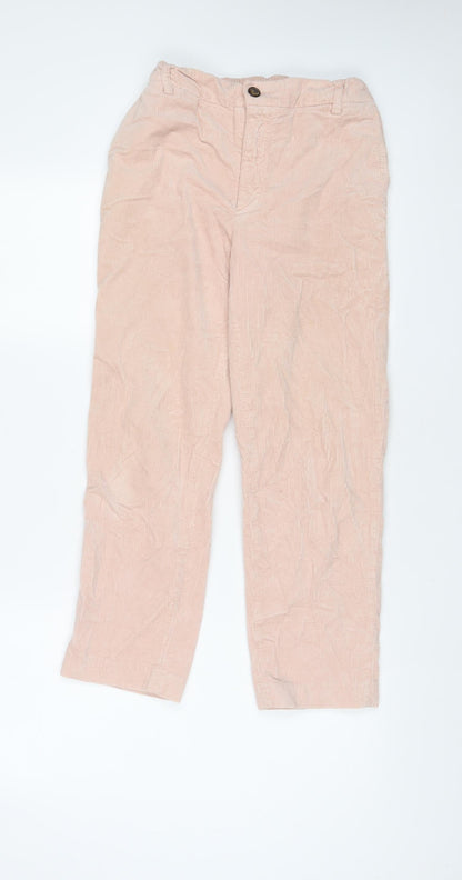 Method Womens Pink Cotton Trousers Size 26 in L24 in Regular Zip