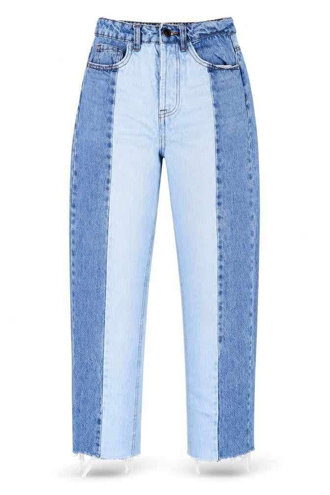Womens UK Size 4 Stradivarius Regular Fit Straight Blue Jeans