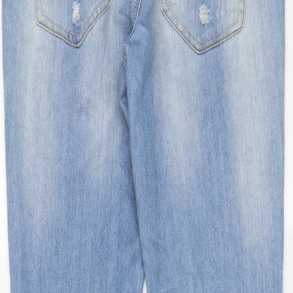 Dollhouse Womens Blue Cotton Skinny Jeans Size 28 in L28 in Regular Zip