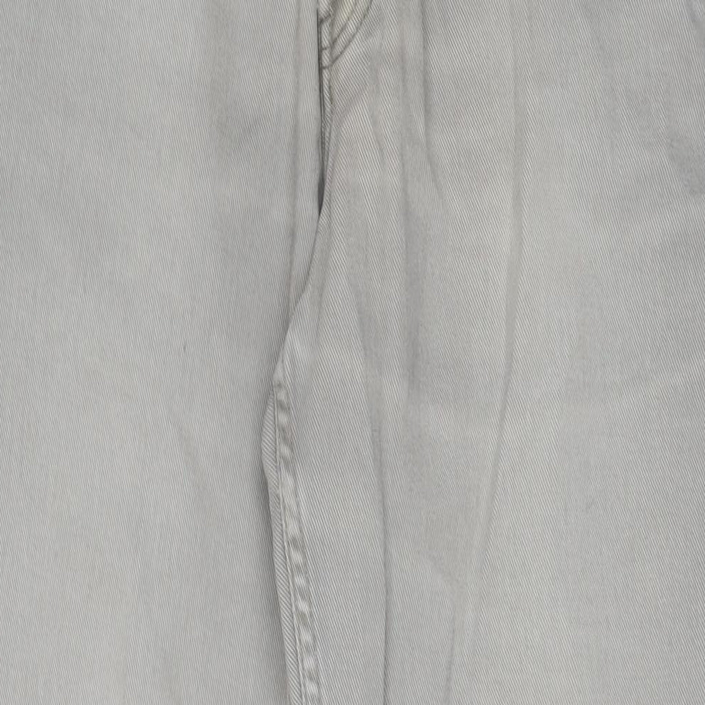 Mens UK Size 32 in Republic Regular Fit Straight Grey Jeans