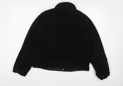 Womens UK Size 10 Brave Soul Black Jacket