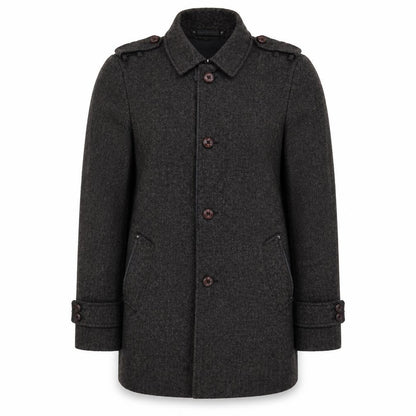 Womens UK Size M River Island Grey Military Jacket
