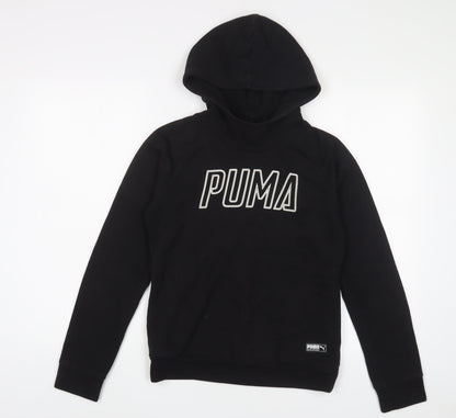 Per Una Womens Black Cotton Pullover Hoodie Size XS Pullover - Logo