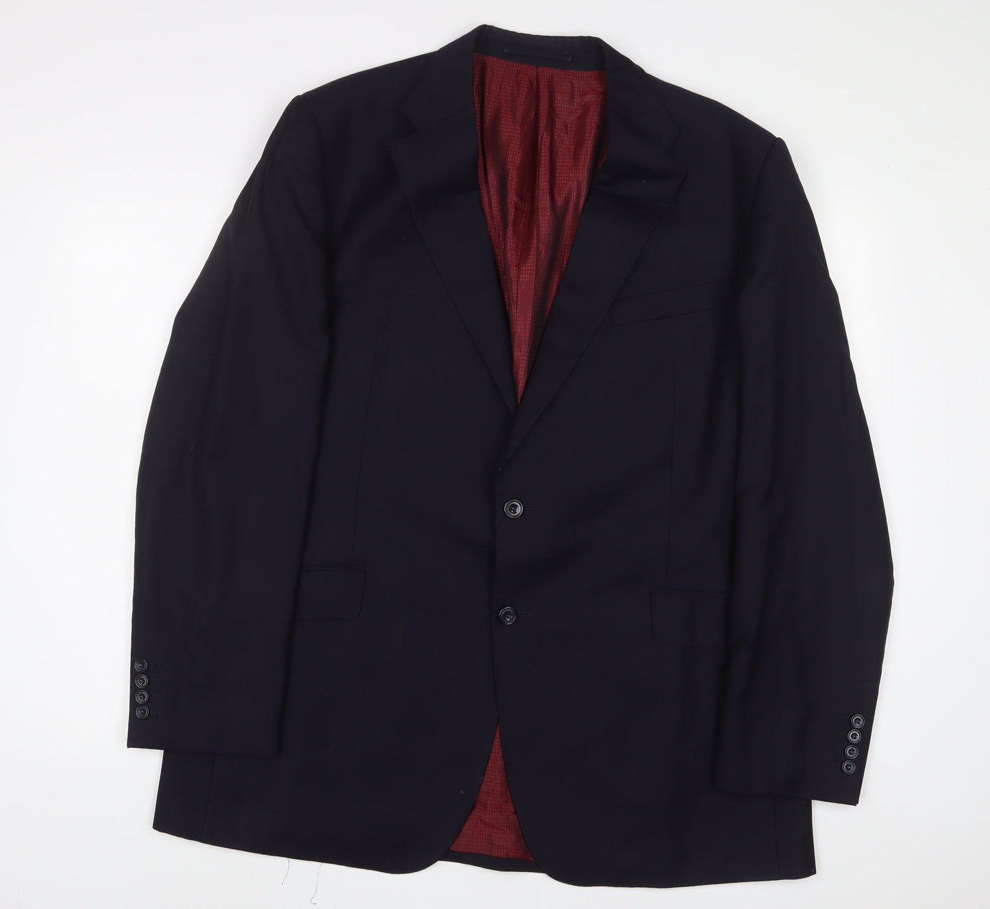 Mens UK Size 44 Marks and Spencer Regular Blue Suit Jacket