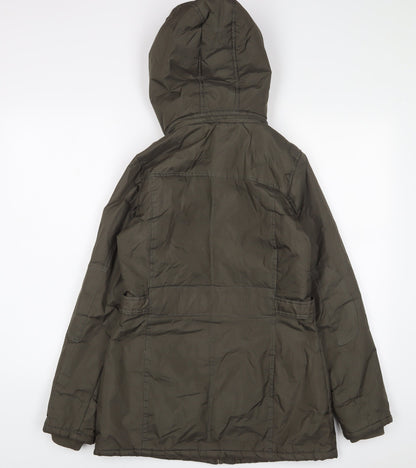 Womens UK Size 10 Brave Soul Green Jacket