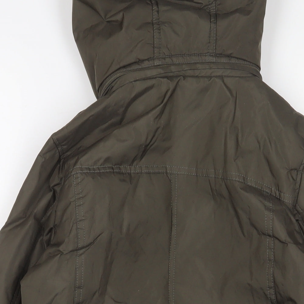 Womens UK Size 10 Brave Soul Green Jacket