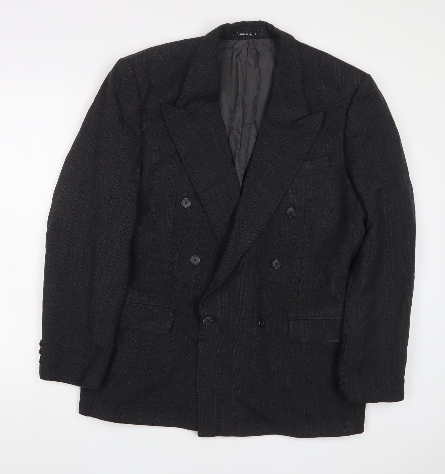 Mens UK Size 40 Marks and Spencer Regular Grey Suit Jacket