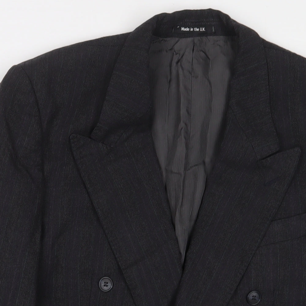 Mens UK Size 40 Marks and Spencer Regular Grey Suit Jacket