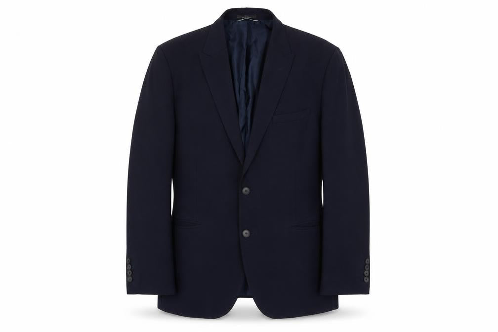 Mens UK Size 44 Marks and Spencer Regular Blue Suit Jacket