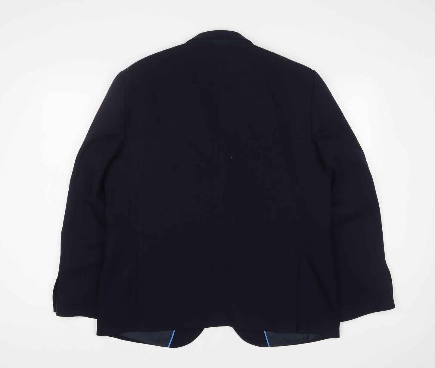 Mens UK Size 44 Marks and Spencer Regular Blue Suit Jacket