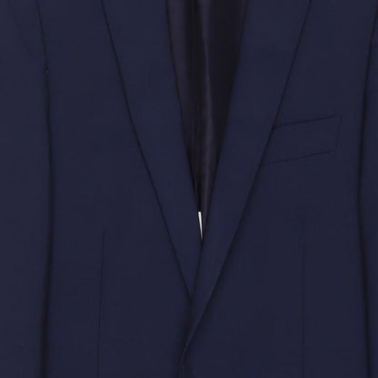 WILVORST Womens Blue Jacket Blazer Size 10 Button
