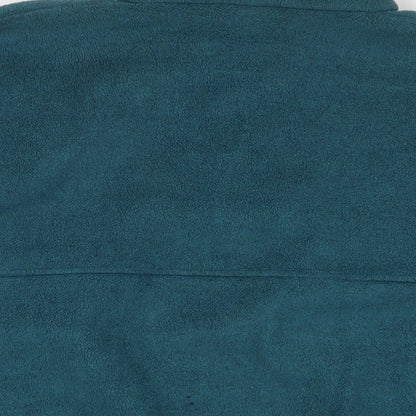 Colmar Womens Blue Polyester Pullover Sweatshirt Size XL Snap - Cropped