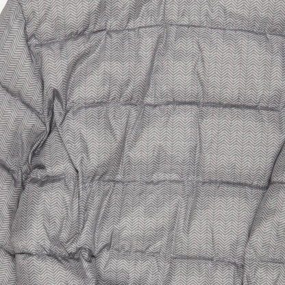 Womens UK Size 16 Bonmarché Grey Quilted Coat