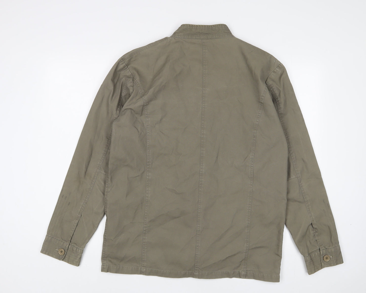 Mens UK Size S Simon Clark Green Jacket