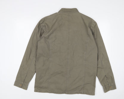 Mens UK Size S Simon Clark Green Jacket