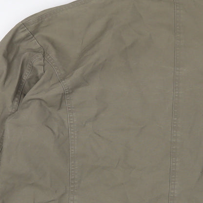 Mens UK Size S Simon Clark Green Jacket