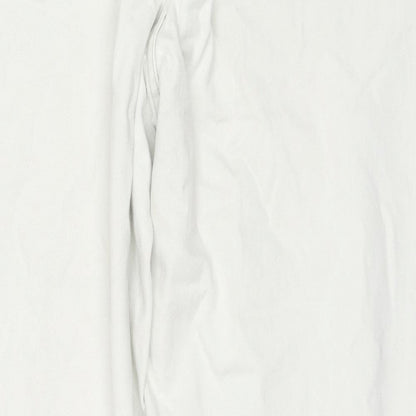 Western Trading Mens Ivory Cotton Straight Jeans Size 40 in L29 in Regular Zip