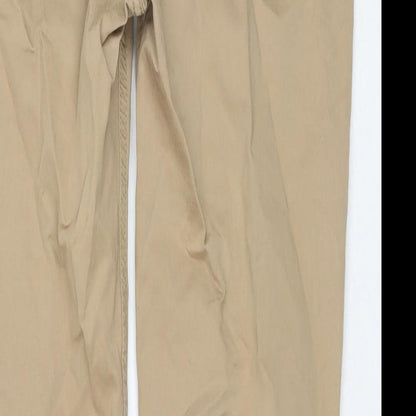 Womens UK Size 8 Tommy Hilfiger Regular Fit Straight Brown Jeans