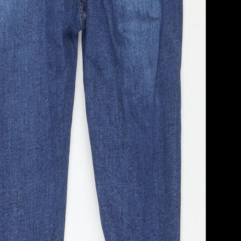 Womens UK Size 10 Denim Wise Regular Fit Skinny Blue Jeans