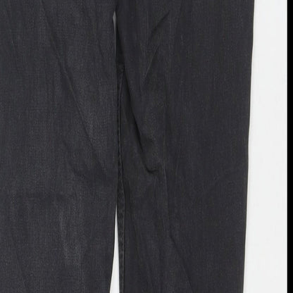 Boohoo Mens Black Cotton Skinny Jeans Size 28 in L29 in Regular Zip