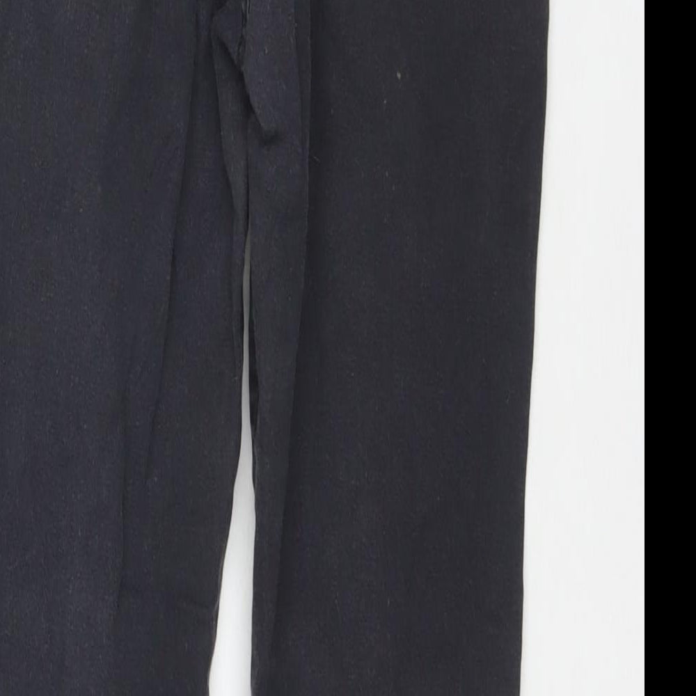 Bm Design Womens Black Cotton Jegging Jeans Size L L24 in Regular