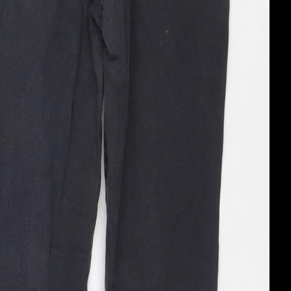 Bm Design Womens Black Cotton Jegging Jeans Size L L24 in Regular