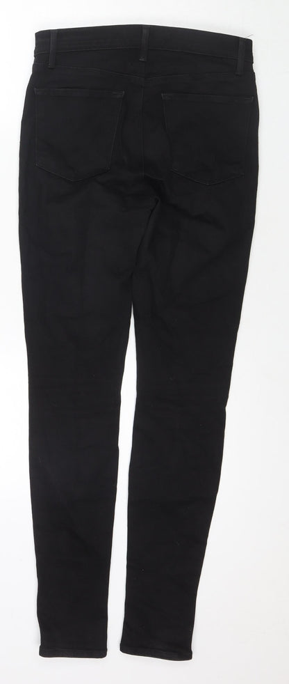 Womens UK Size 28 in J Brand Regular Fit Skinny Black Jeans