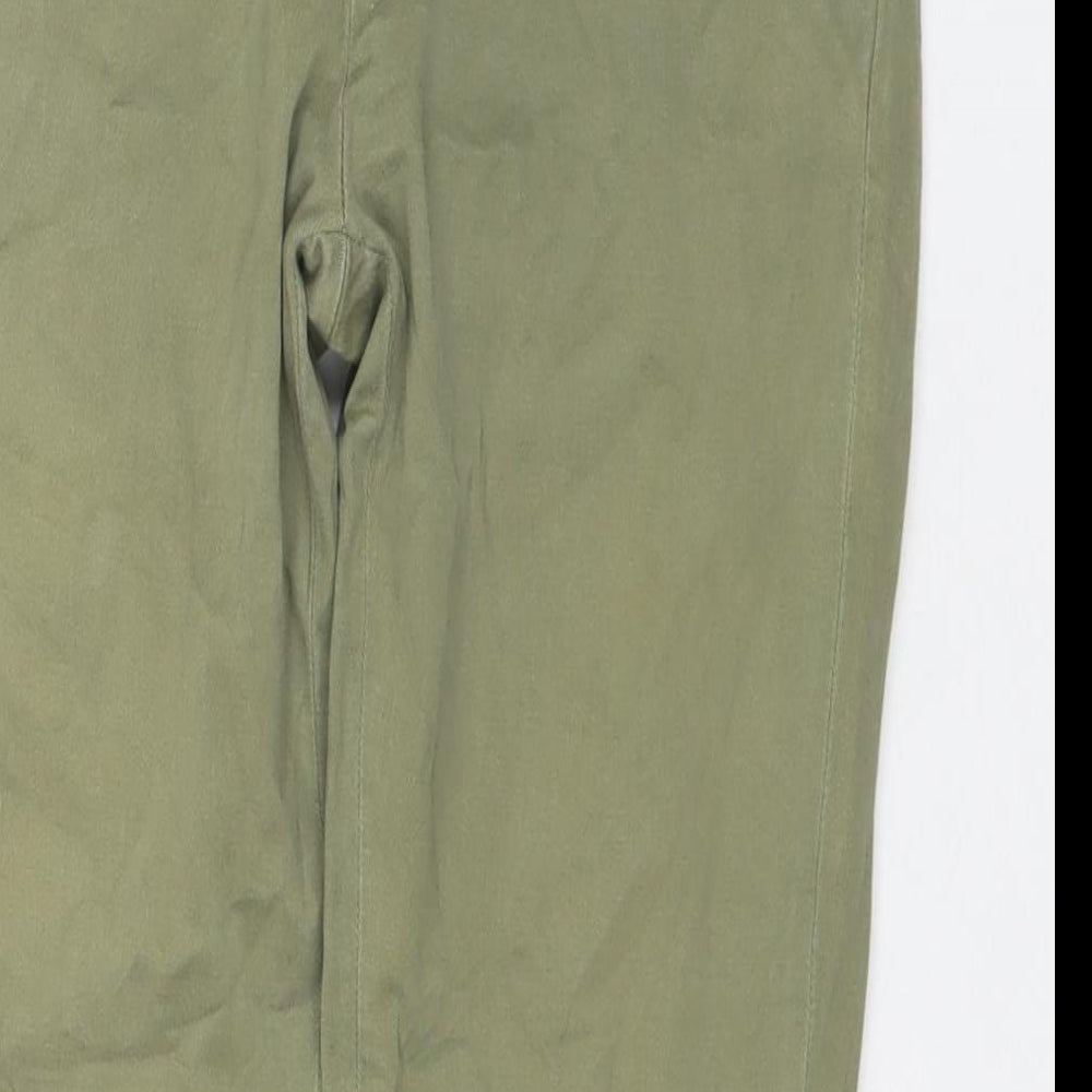 Womens UK Size 8 YAYA Regular Fit  Green Trousers