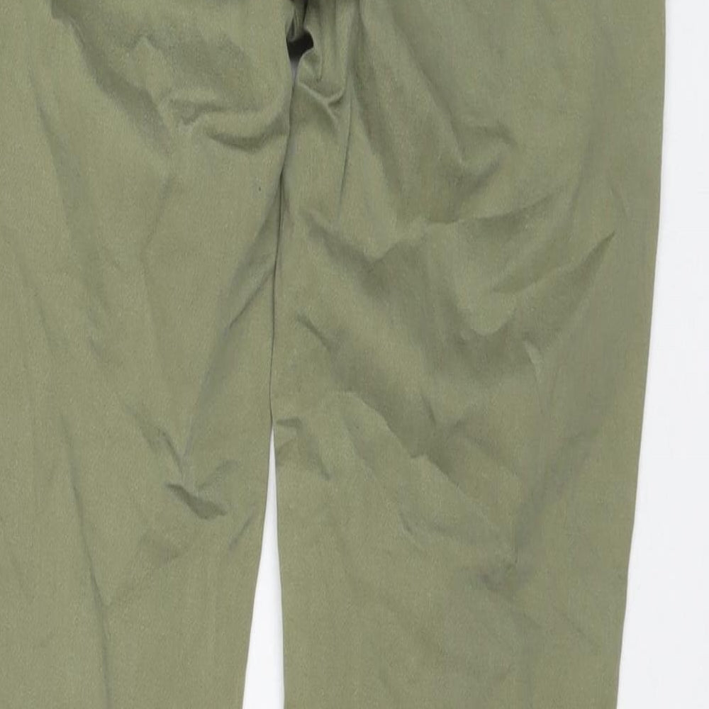 Womens UK Size 8 YAYA Regular Fit  Green Trousers