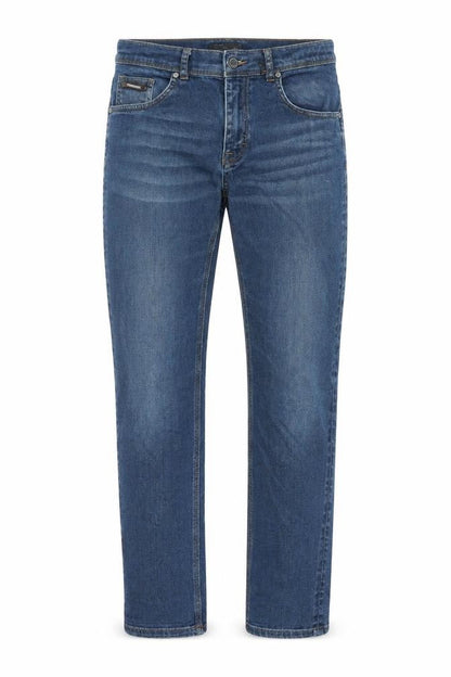 Mens UK Size L Zara Regular Fit Straight Blue Jeans