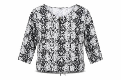 Womens UK Size 8 Intuition Grey Basic Blouse