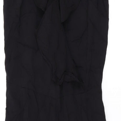 Divided by H&M Womens Black Cotton Jumpsuit One-Piece Size 6 L20 in Zip