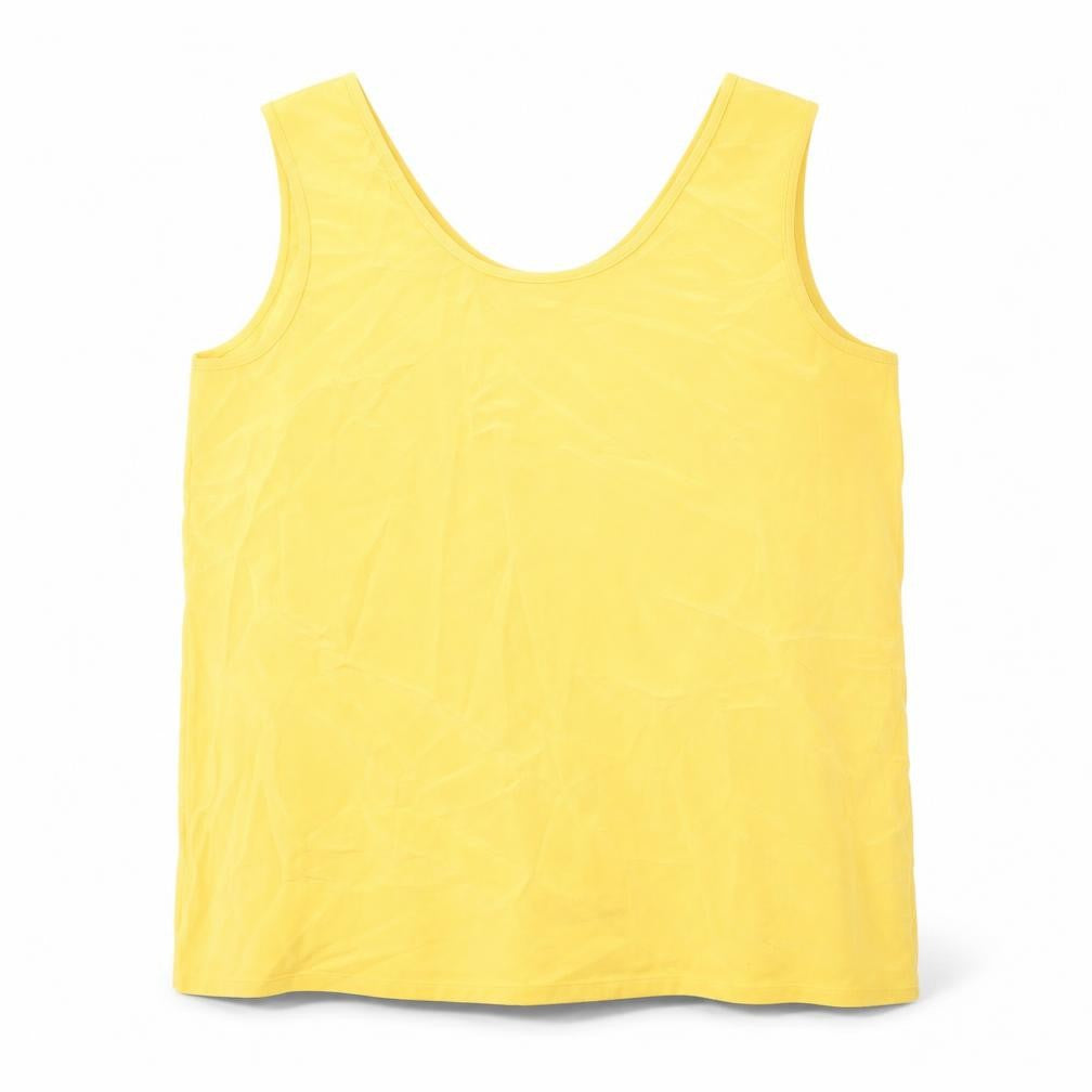 Womens UK Size 16 Paul Separates Yellow Basic Tank
