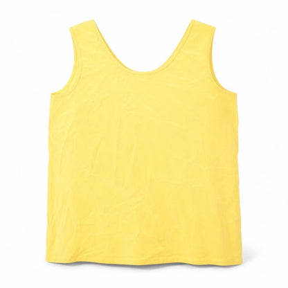 Womens UK Size 16 Paul Separates Yellow Basic Tank