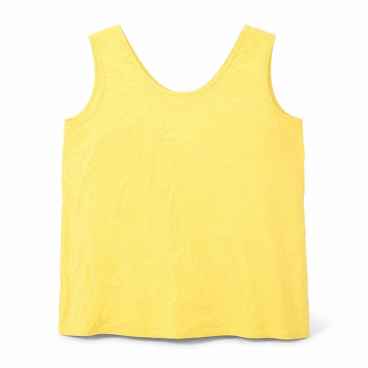 Womens UK Size 16 Paul Separates Yellow Basic Tank