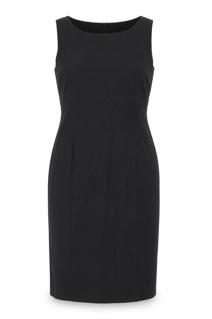 Oasis Womens Black Polyester Pencil Dress Size 12 Round Neck Zip