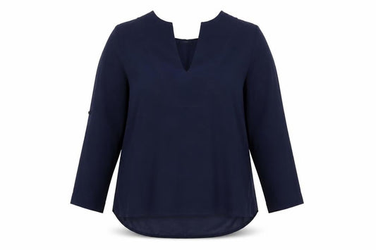 Womens UK Size 14 James Lakeland Blue Basic Blouse