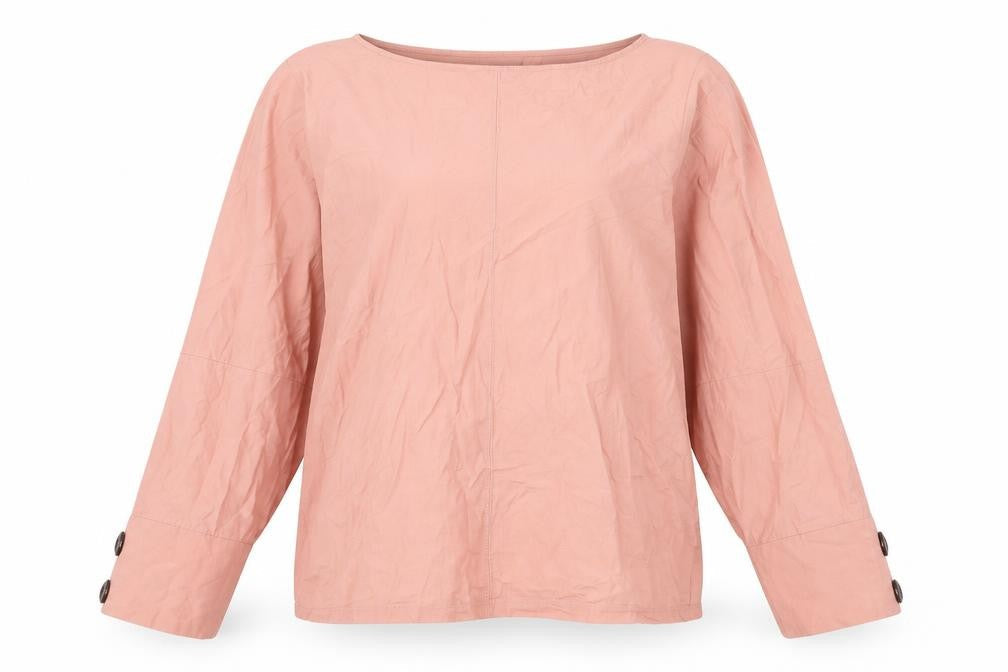 Womens UK Size M Zara Pink Basic Blouse