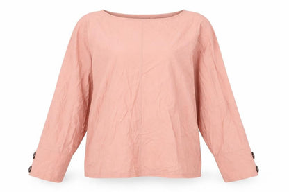 Womens UK Size M Zara Pink Basic Blouse