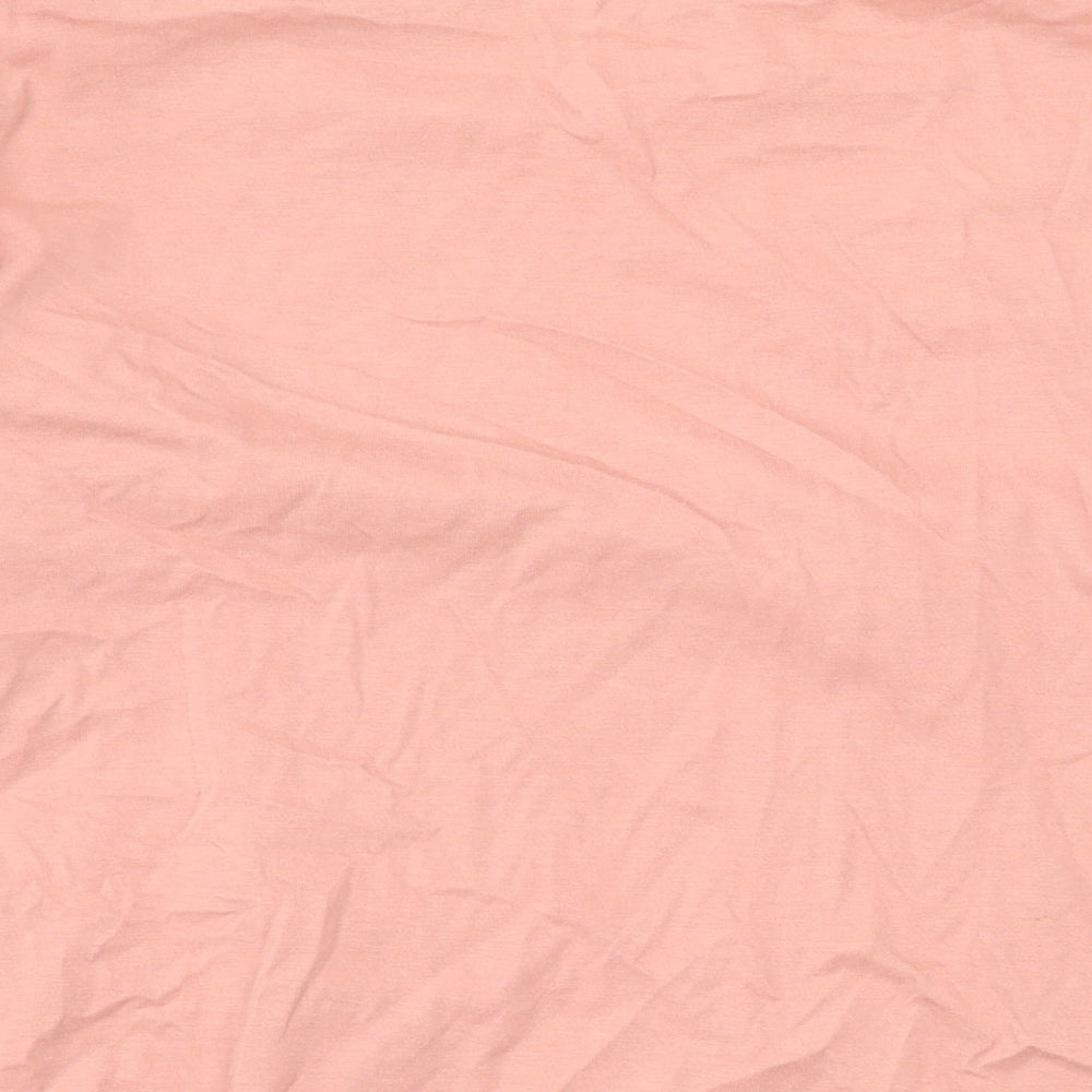 Womens UK Size M Zara Pink Basic Blouse