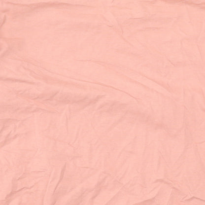 Womens UK Size M Zara Pink Basic Blouse