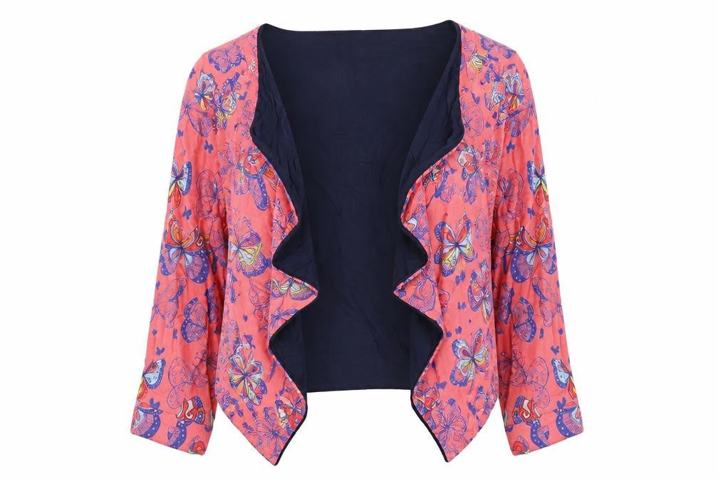 Womens UK Size 12 Yumi Pink Shrug Jumper