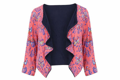 Womens UK Size 12 Yumi Pink Shrug Jumper